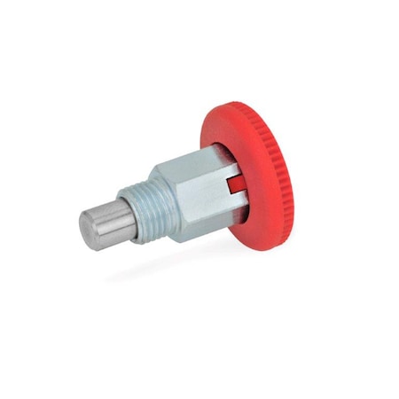 GN822.1-4-C-ST-RT Mini Indexing Plunger Steel